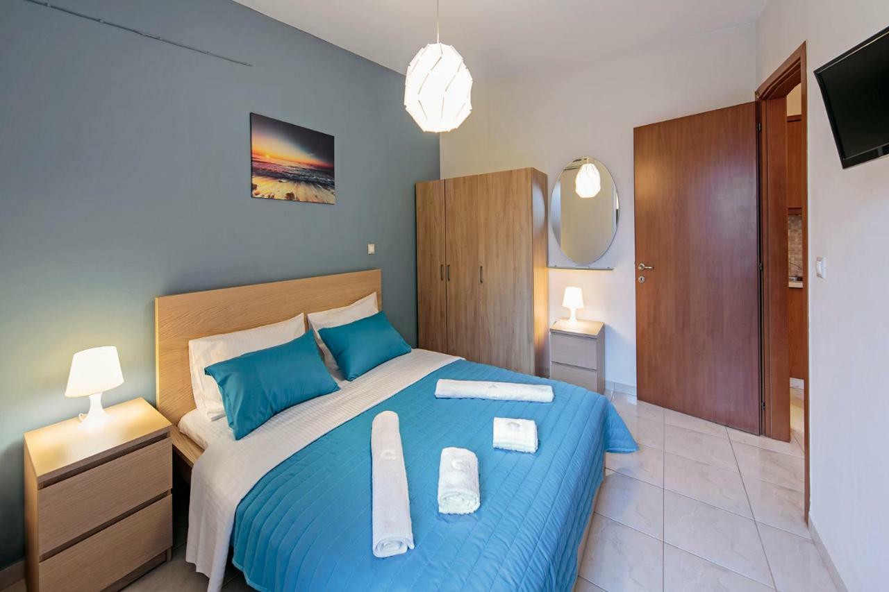 Omega Comfy Apartments Almyrida Almirida Eksteriør billede