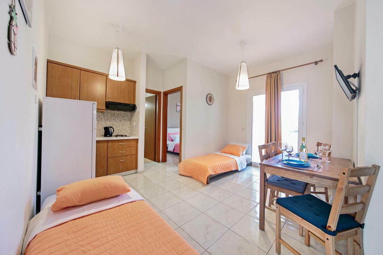 Omega Comfy Apartments Almyrida Almirida Eksteriør billede