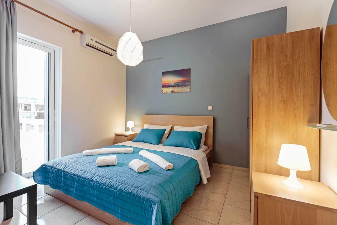Omega Comfy Apartments Almyrida Almirida Eksteriør billede